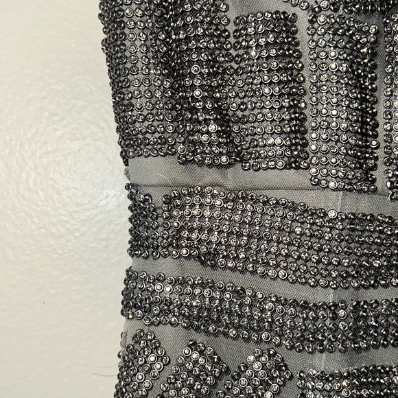 Elegant Beaded Evening Gown - Picture 9 of 11